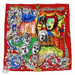 RARE Vintage 1998 Gianni Versace Silk Scarf - Fondazione Antonio Ratti